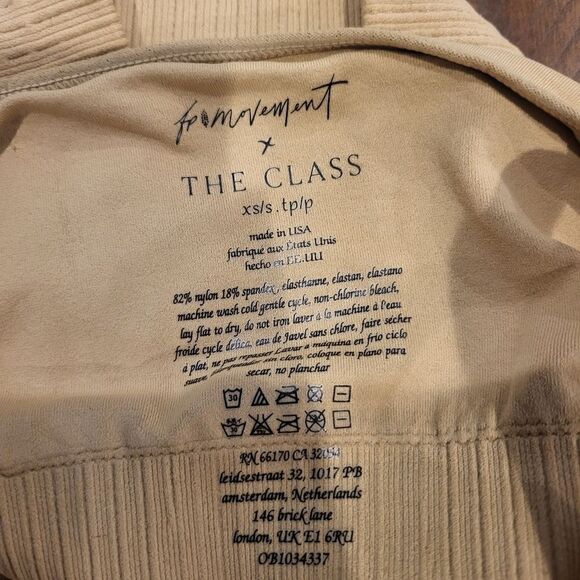 Free People Good Karma Cropped Tank M/L NWOT Gold - Picture 4 of 4